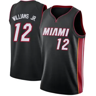 Men's Matt Williams Jr. Miami Heat Black Jersey - Icon Edition - Swingman