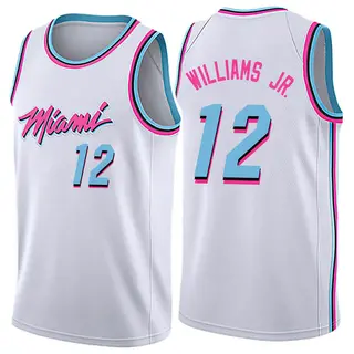 Men's Matt Williams Jr. Miami Heat White Jersey - City Edition - Swingman