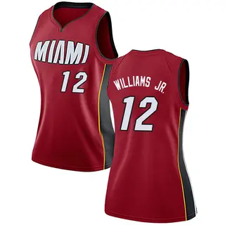 Women's Matt Williams Jr. Miami Heat Red Jersey - Statement Edition - Swingman