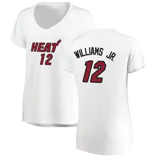 Women's Matt Williams Jr. Miami Heat White Jersey - Association Edition - Fast Break