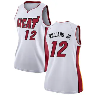 Women's Matt Williams Jr. Miami Heat White Jersey - Association Edition - Swingman