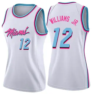 Women's Matt Williams Jr. Miami Heat White Jersey - City Edition - Swingman