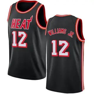 Youth Matt Williams Jr. Miami Heat Black Fashion Hardwood Classics Jersey - Swingman