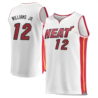 Youth Matt Williams Jr. Miami Heat White Jersey - Association Edition - Fast Break